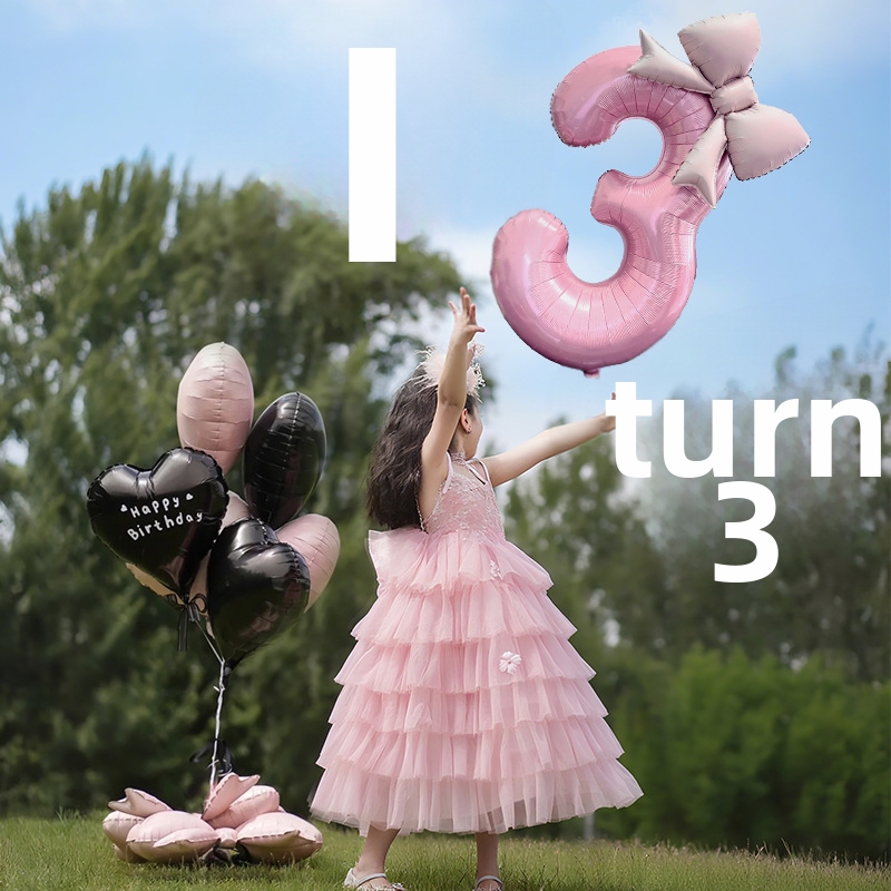 Occhiali compleanno palloncini numeri rosa per primo compleanno_voghion.com