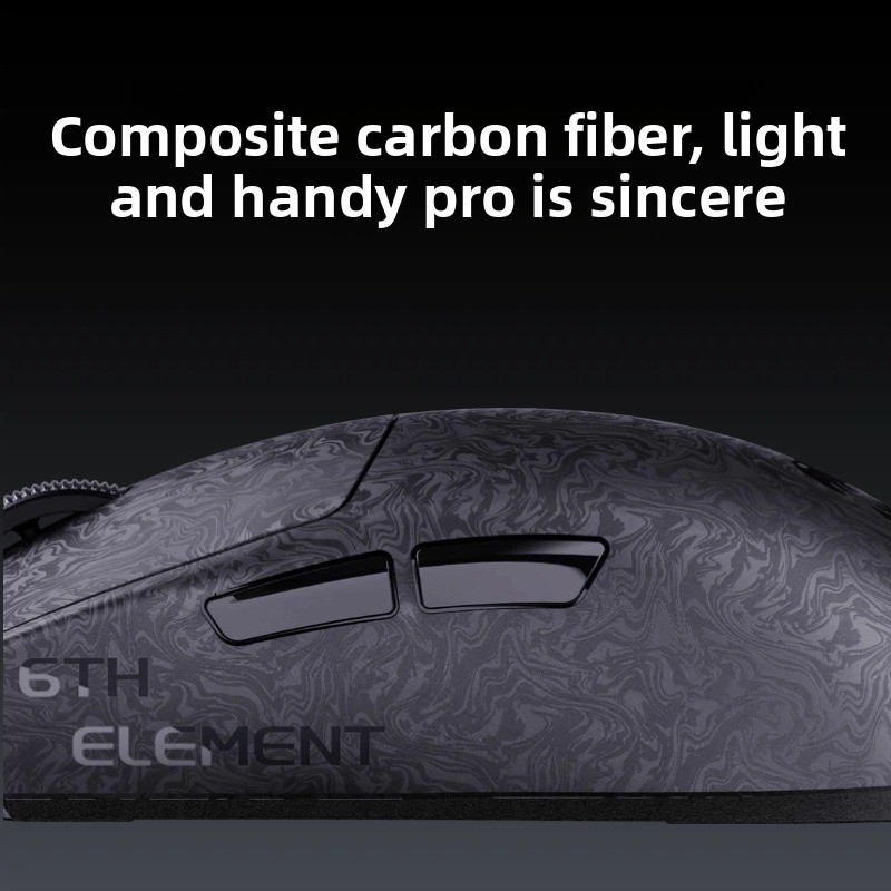 Mouse gaming wireless minglong planet mx301pro fibra di carbonio_voghion.com