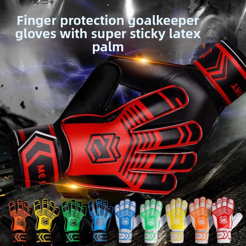 MUFASA Children's Adult Football Goalkeeper Gloves High End Latex Wear Resistant Anti Slip Finger Protection_voghion.com