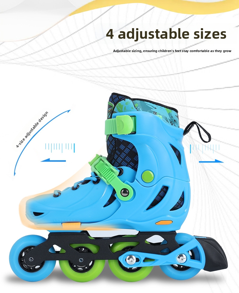 Kinder Rollschuhe Komplettset Für Anfänger Inline Skates_voghion.com
