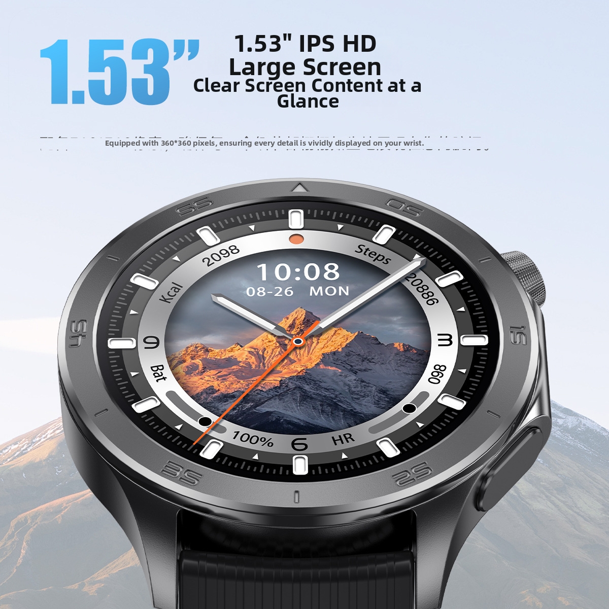 X2 Max Smartwatch mit Bluetooth-Anruffunktion, 1,53-Zoll-Display, Smart-Island-Oberfläche und Aufweckfunktion durch Anheben – Weltweit erfolgreich_voghion.com
