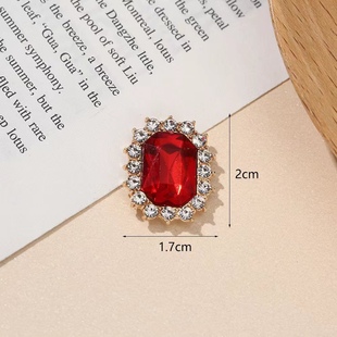 Palace Light Luxury Red Jewelry DIY Handmade Mobile Phone Chain Artistic Retro Earrings Pendant Pendant Wholesale