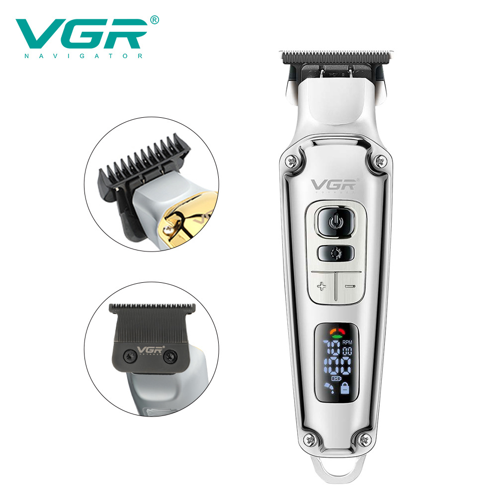Rechargeable Hair Clipper For Men Professional Salon Electric Hair Sculpting Tool_voghion.com