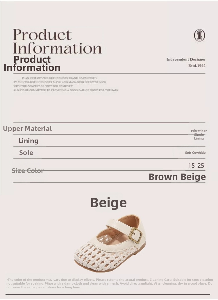Ademende babysandalen voor eerste stapjes met antislipzool_voghion.com