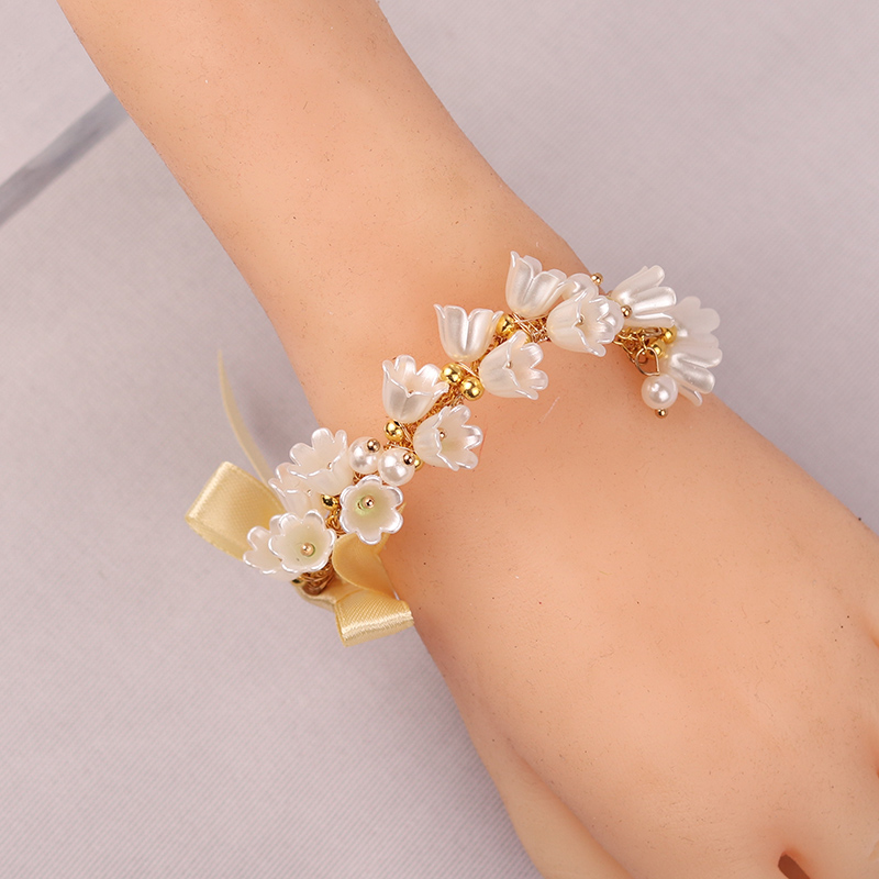 737 란링 꽃 팔찌 손목 꽃