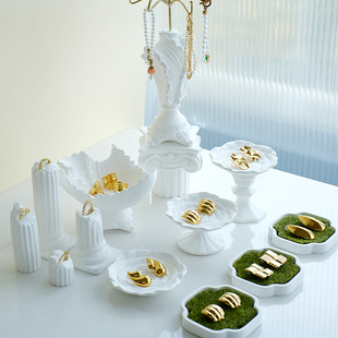 ���չʾ�ܰ�ɫʯ���_�R����ָ�[�����h����Ʒ�ռ{������յ���