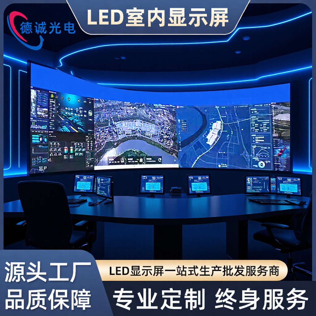 Full-Color Led Display Indoor P2 Conference Room Small-Pitch Stage Led Electronic Large Screen High-Definition Small-Pitch