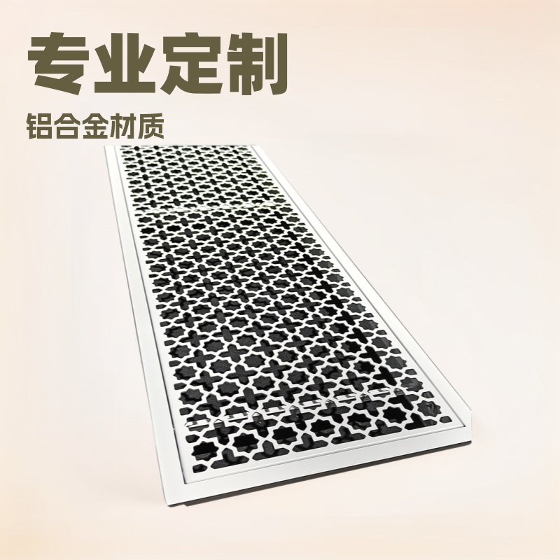 专业定制铝合金暖气罩塑钢新风排风通风口