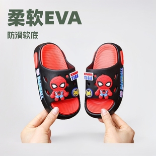 2025 New Eva Children's Slippers for Boys and Girls Anti-Slip Sandals Summer Cute Cartoon Baby Soft Soled Slippers