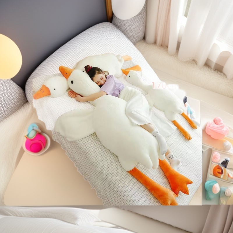 抱枕毛绒玩具大鹅玩偶公仔布娃娃床上睡觉生日礼物女孩毛绒公仔