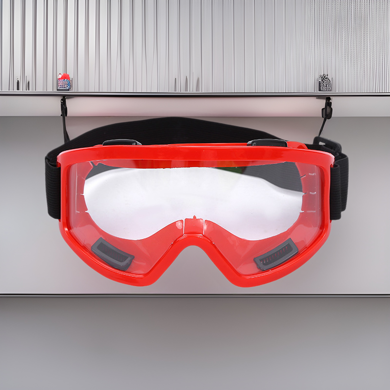 Protective Large Goggles for Mountaineering and Cycling, Outdoor Goggles, Anti-Impact, Anti-Splash, Anti-Fog, Four-Bead Large Goggles, Ski Goggles