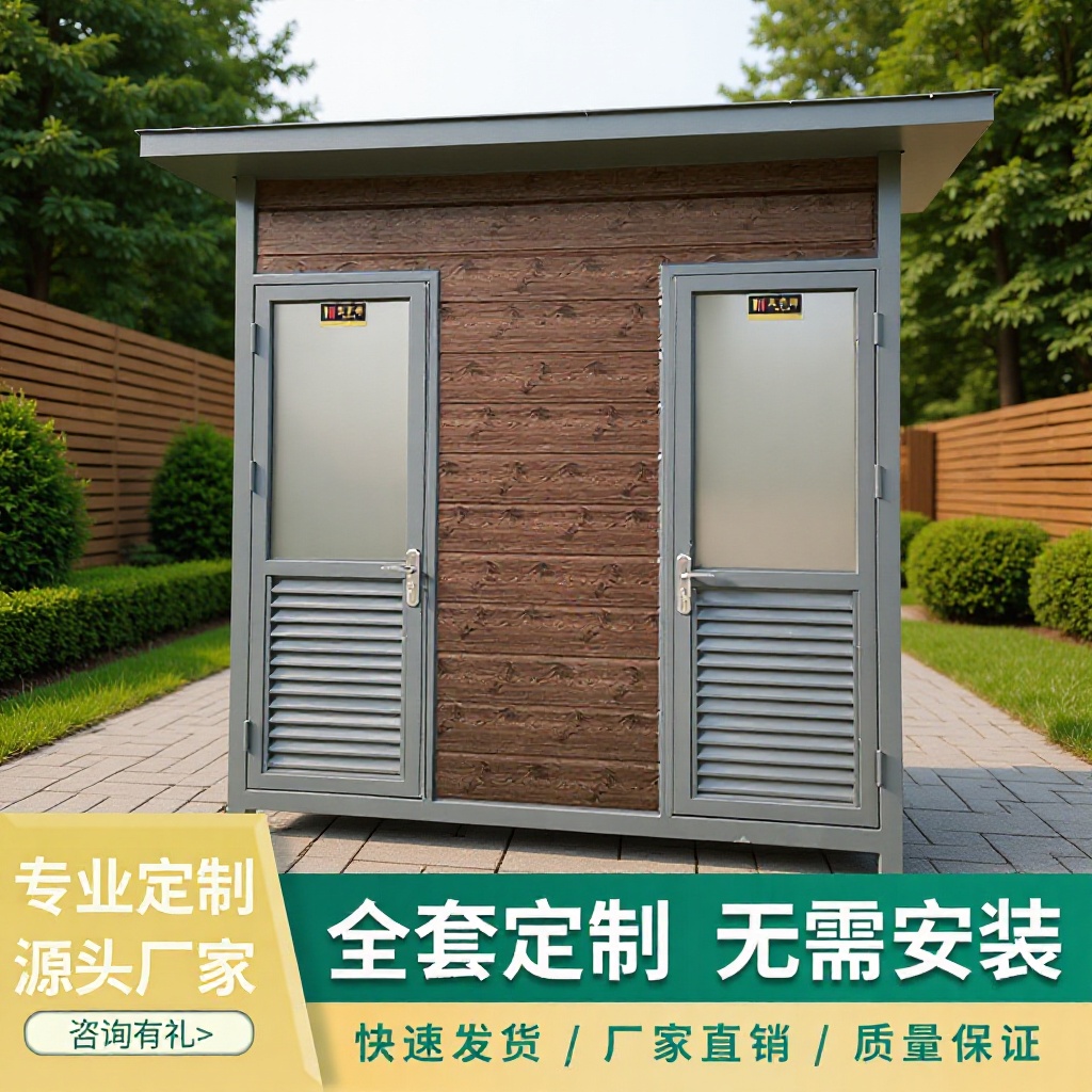 上海厂家直供移动厕所景区环卫智能公厕工地临时简易粪箱收集厕所