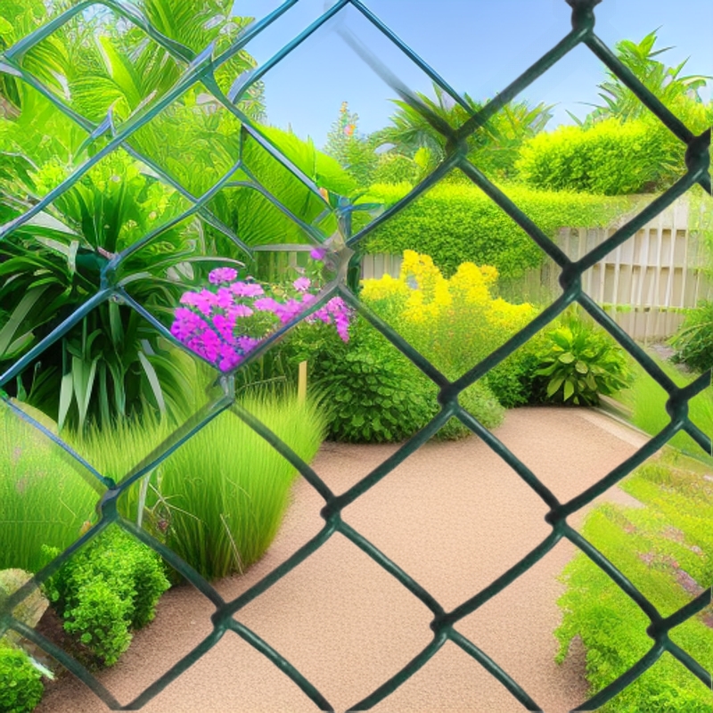 球场护栏网 包塑勾花网 养殖用铁丝网 热镀锌勾花网 菱形编织网