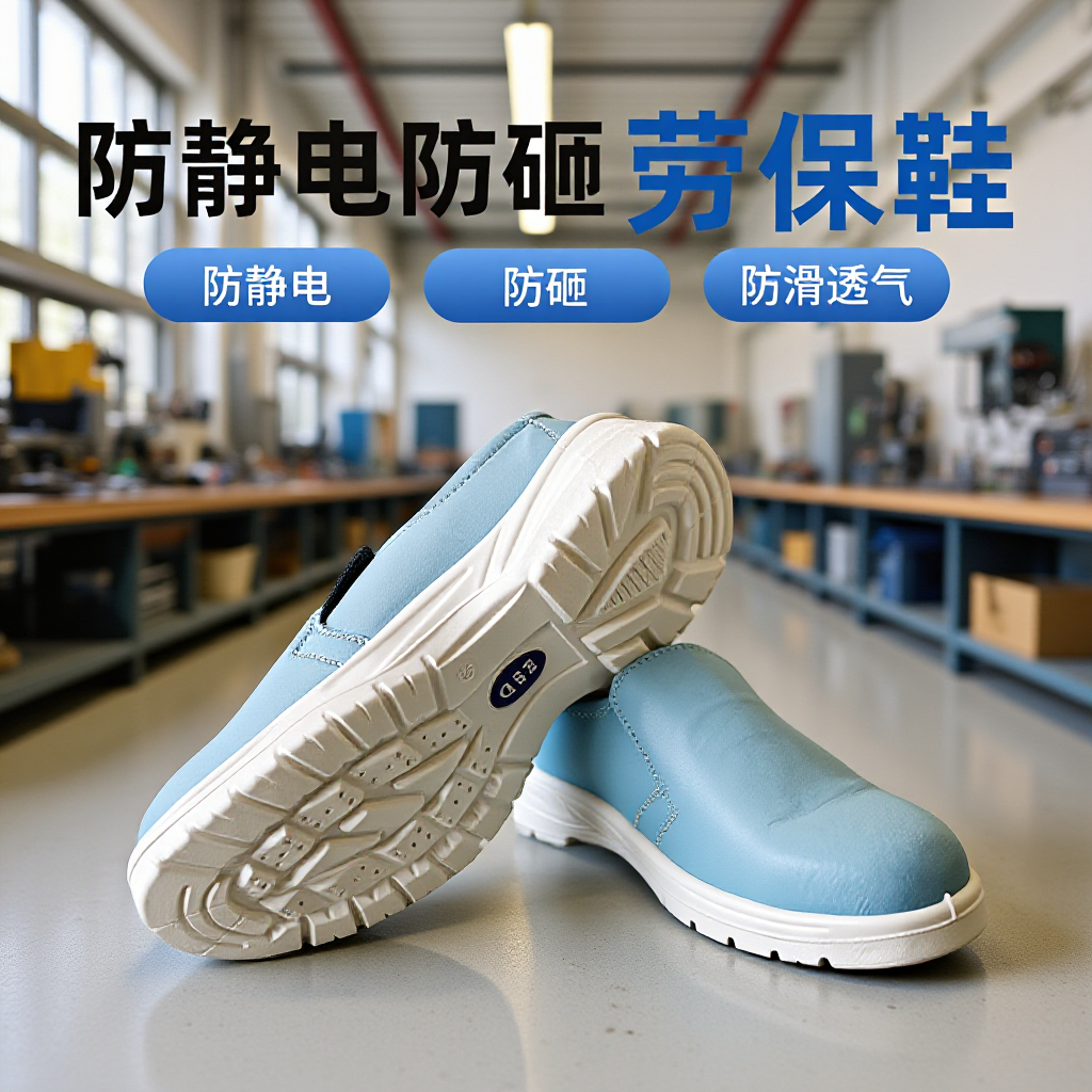 防静电鞋防砸防踢劳保鞋厂家批发安全鞋防静电防踢耐磨防滑
