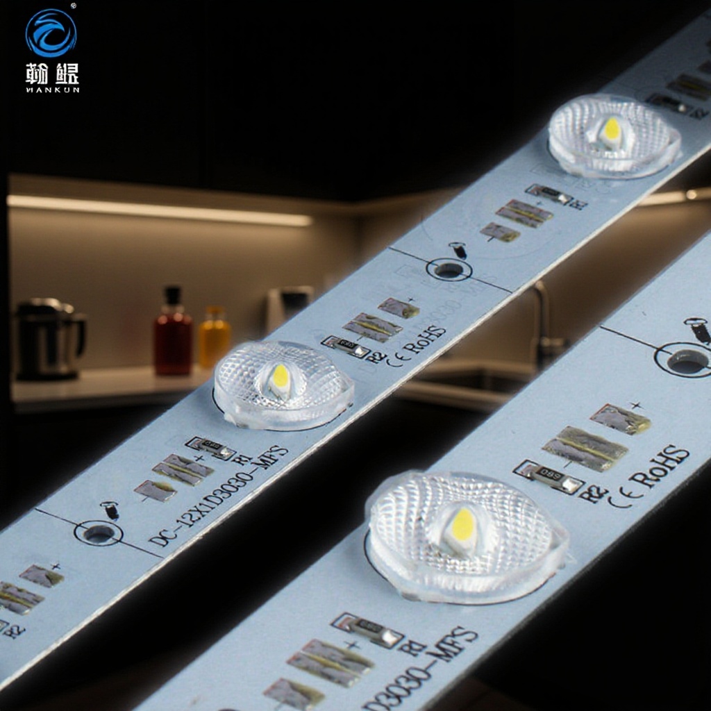 LED灯条透镜灯带漫反射90Ra上海现货墙体灯箱背光源厂家当天Ra90