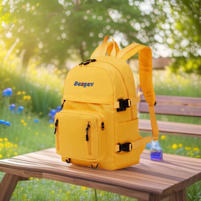 Sac à dos imperméable à grande capacité et à plusieurs compartiments, idéal pour les voyages, les études supérieures et le transport d'un ordinateur portable. Convient aux étudiantes et aux lycéennes. Modèle pour femme._voghion.com