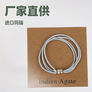 Factory Direct Sales Wholesale Amazon Indian Agate Cardboard Kraft Paper Packaging Bracelet Bracelet Transfer Beads Universal