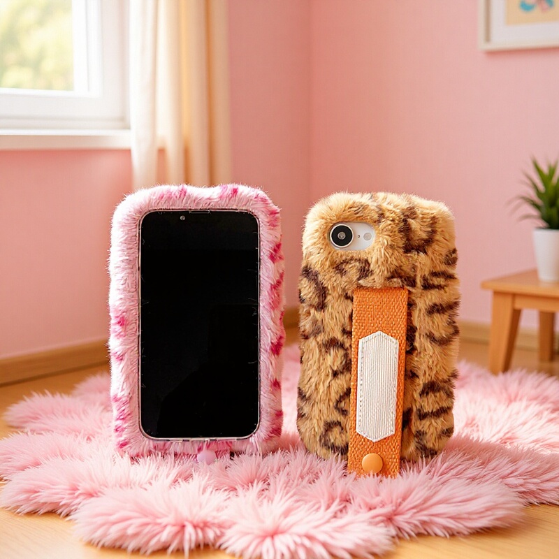 Suitable for Apple 17E Se4 Plush Hand Strap Case, Plush Phone Protective Case, Furry Case, Tagi Phone Case Suitable for Apple 17E Se4 Plush Hand Strap Case, Plush Phone Protective Case, Furry Case, Tagi Phone Case