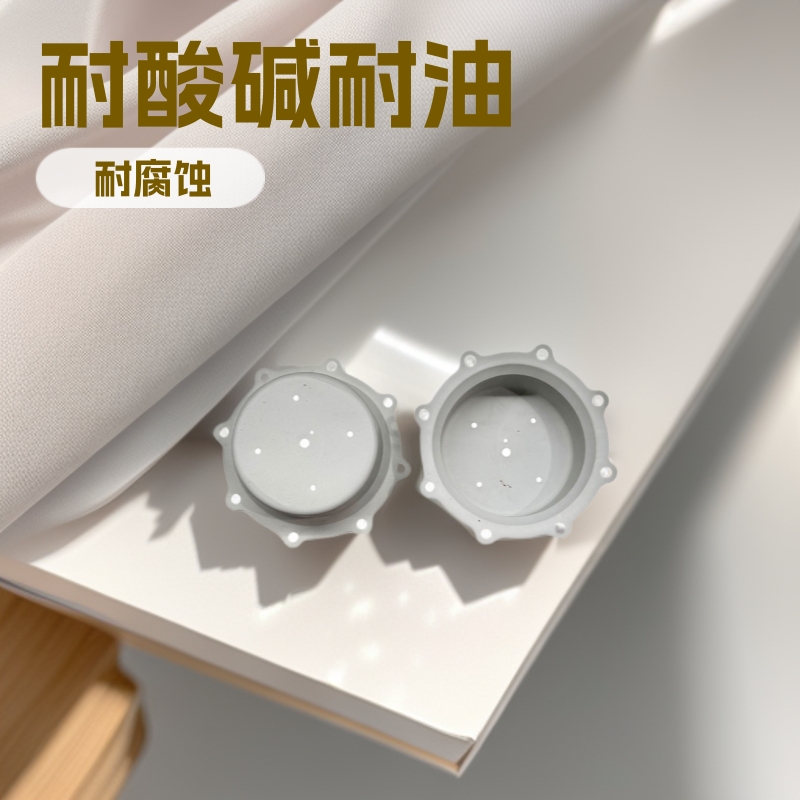 调节阀硅橡胶膜片氟橡胶气泵皮碗法兰式隔膜