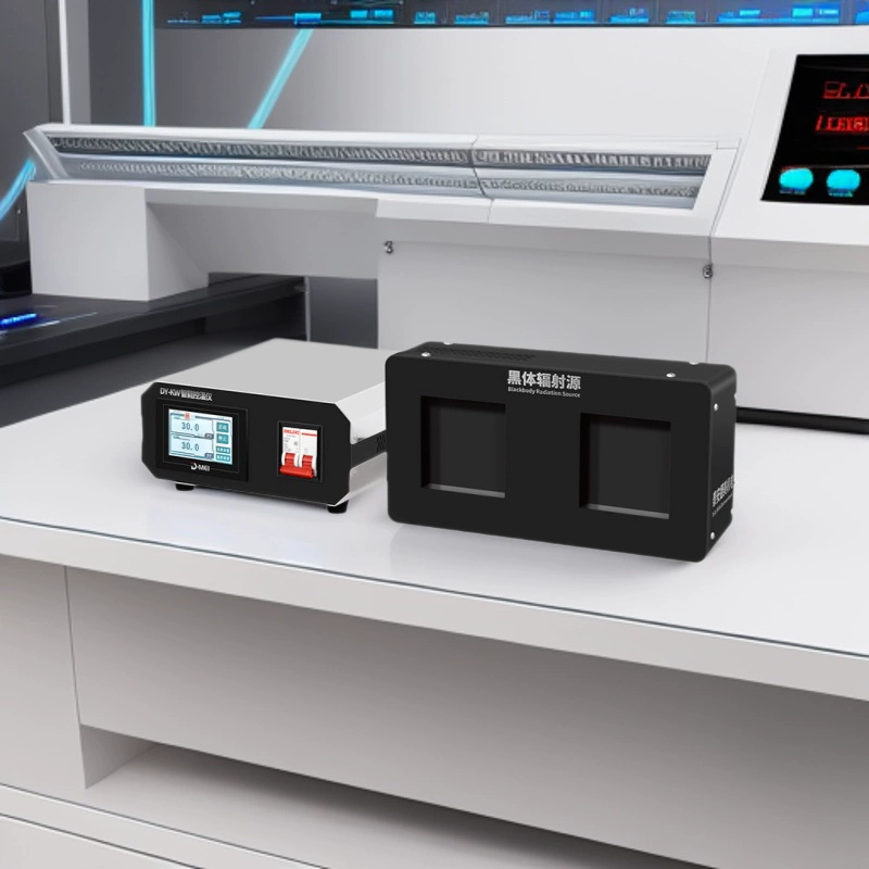 Интеллектуальная крупномасштабная печь для черного тела DY-HT80M-S портативный двухсторонний источник излучения черного тела