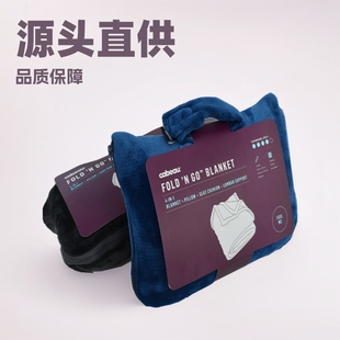 Cross-Border Customized Flannel Blanket Nap Blanket Office Black Portable Storage Coral Velvet Gift Blanket