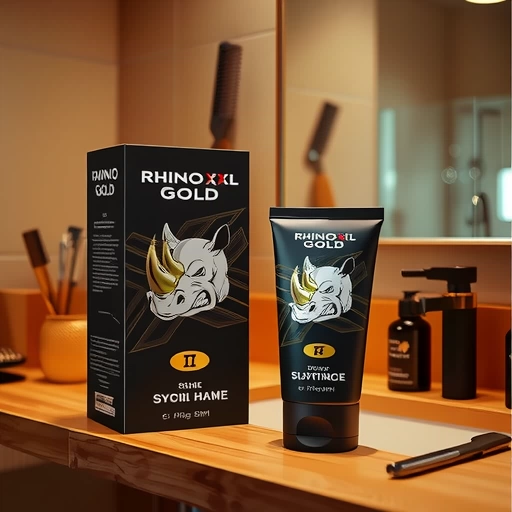 RHINO XXL GOLD Гель GEL Массажное масло для пениса OIL Увеличенная смазка Носорог II Усиленная задержка