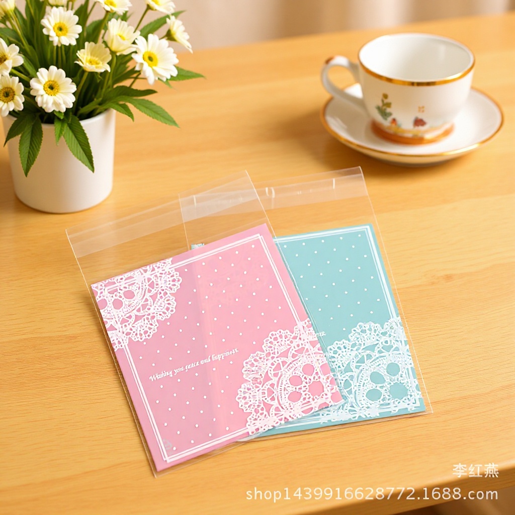 烘焙包装袋自封点心饼干自粘面包吐司雪花酥饰品塑料雪花酥专用