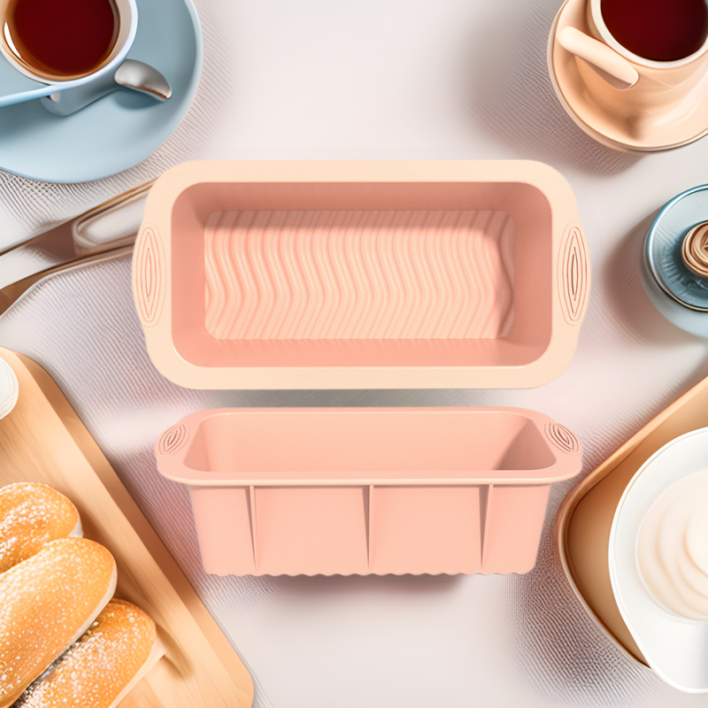 Silicone Rectangular Toast Box Long Strip Bread Cake Mold DIY Baking Mold Tools Baking Tray Ice Brick