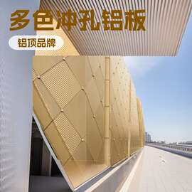 幕墙装饰用氟碳铝单板 防火耐候多色可选 冲孔雕花铝板厂家批发价