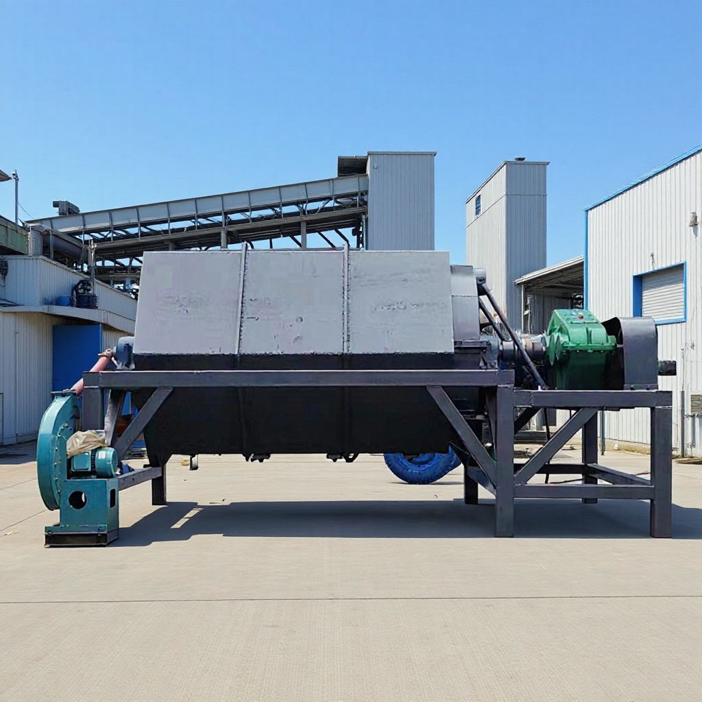 钢板滚筒抛光机大型滚筒研磨机石头打磨机六角滚筒抛光机