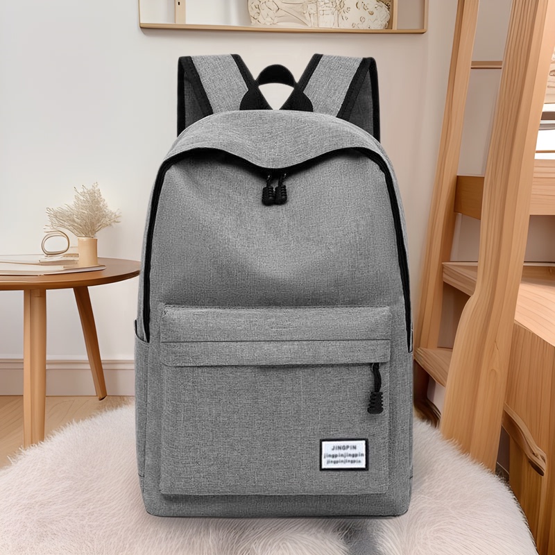 Casual Schoolbag Men's Canvas Simple Backpack Men's Korean-style Backpack Large Capacity Middle School Student Schoolbag Computer Travel Bag Casual Schoolbag Men's Canvas Simple Backpack Men's Korean-style Backpack Large Capacity Middle School Student Schoolbag Computer Travel Bag