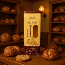 俄罗斯风味列巴包装袋牛皮纸面包袋跨境外贸出口源头实力包装厂家
