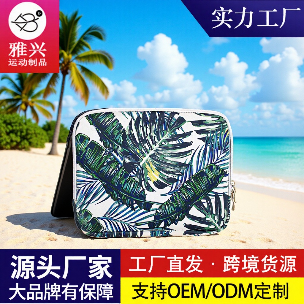 Factory Direct diving tablet bag thermal transfer printing ipad protective case waterproof laptop liner bag