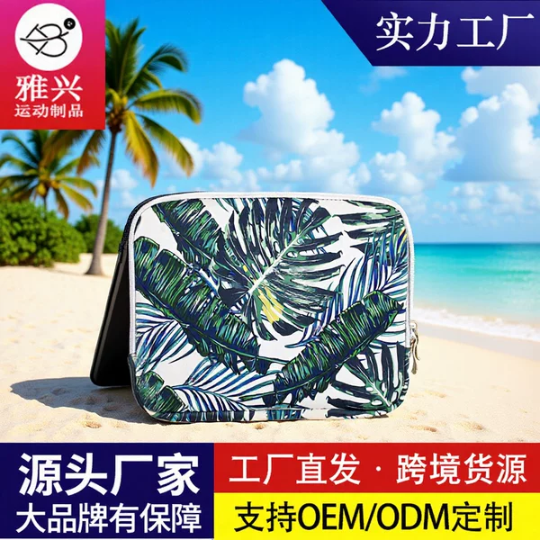 Factory Direct diving tablet bag thermal transfer printing ipad protective case waterproof laptop liner bag