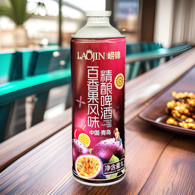 Qingdao specialty craftsmanship plasma Baixiang fruit flavor fruit beer 1000ml large barrel high concentration tie beer cooked beer