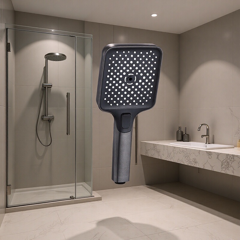 Pressurized Shower Head Super Tap Bathroom Rain Shower Bath Water Heater Handheld Pressurized Shower Head