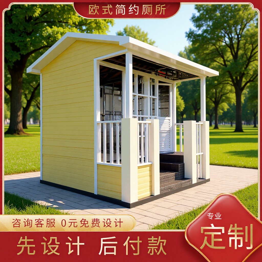 上海厂家直供移动厕所卫生间户外 景区环卫简易洗手间 打包公厕