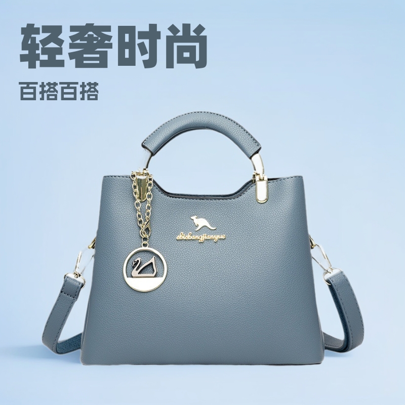 Popular popular en línea bolso de lujo ligero de alta calidad de múltiples capas de cuero suave de moda todo fósforo de moda elegante hombro bolsa de mensajero