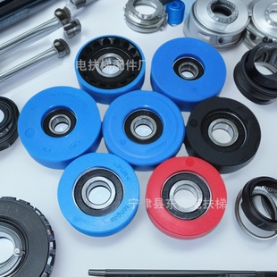 Escalator Grade Wheel Chain Wheel Ladder Grade Secondary Wheel Main Wheel Universal 50 70 75 76 80 90 100 Ladder Grade Wheel