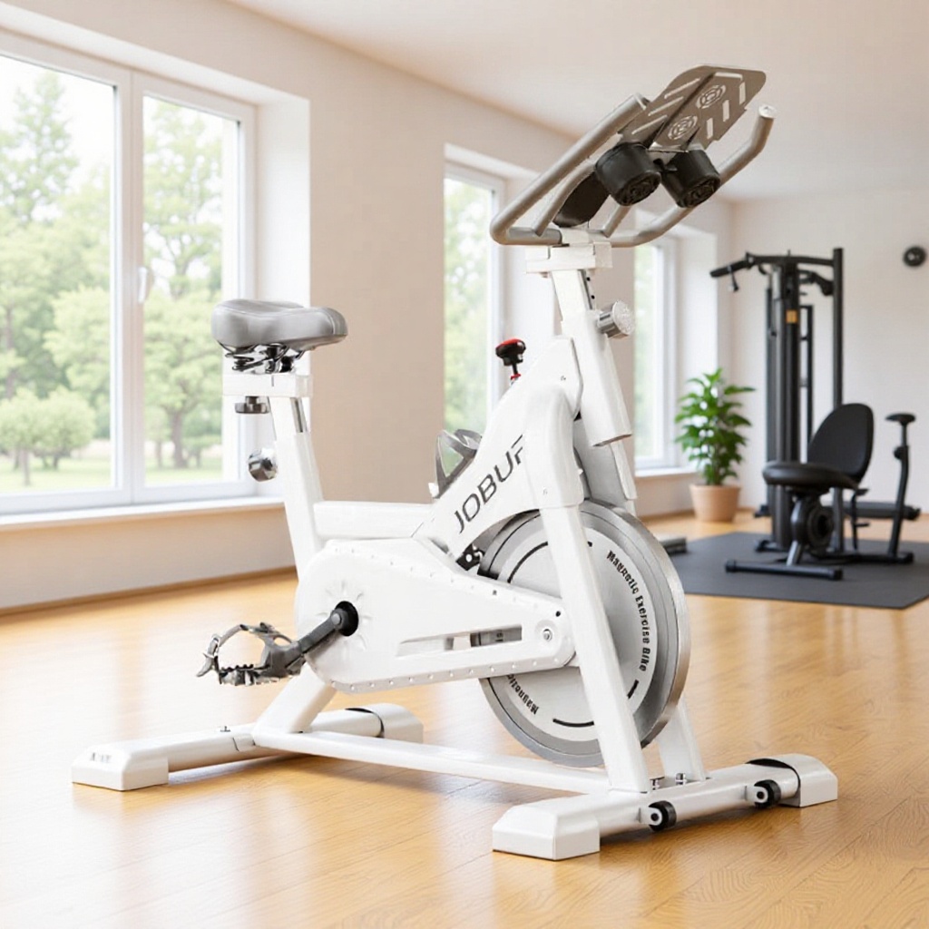 Spinning Bike Indoor Silent Exercise Equipment Gym-Specific Magnetic Control Exercise Bike for Cardio