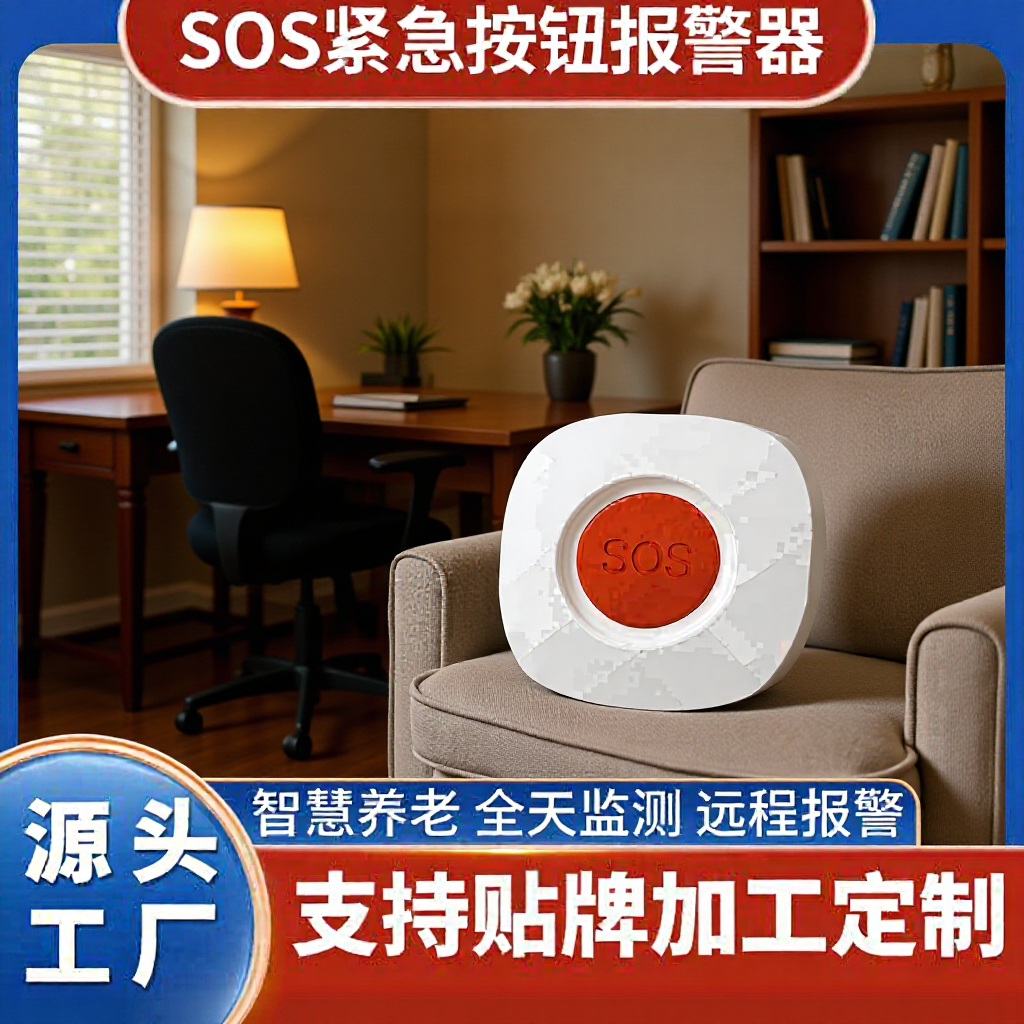 Aging-Friendly Modification Remote Wireless Sos Alarm for the Elderly and Nursing Home Emergency Caller Smart