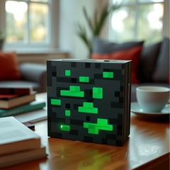 Minecraftのトーチランプは壁に掛けることができ、充電式トーチナイトランプ、周辺玩具、色が変わるポーション、鉱石モデル、クリエイティブなデザインが特徴です。