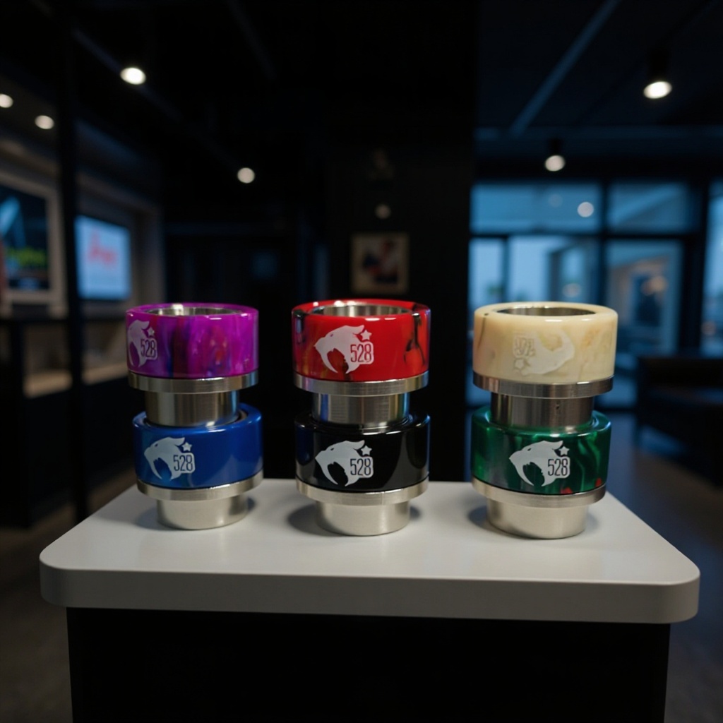 新款810 TFV8 drip tip圆口满天星不锈钢烟嘴 810星空滴嘴 吸嘴