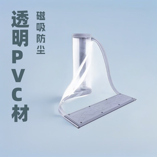 In-Stock Wholesale Pvc Magnetic Transparent Door Curtain for Summer Air Conditioning Insulation, Windproof, Dustproof, and Mosquito-Proof Plastic Door Curtain