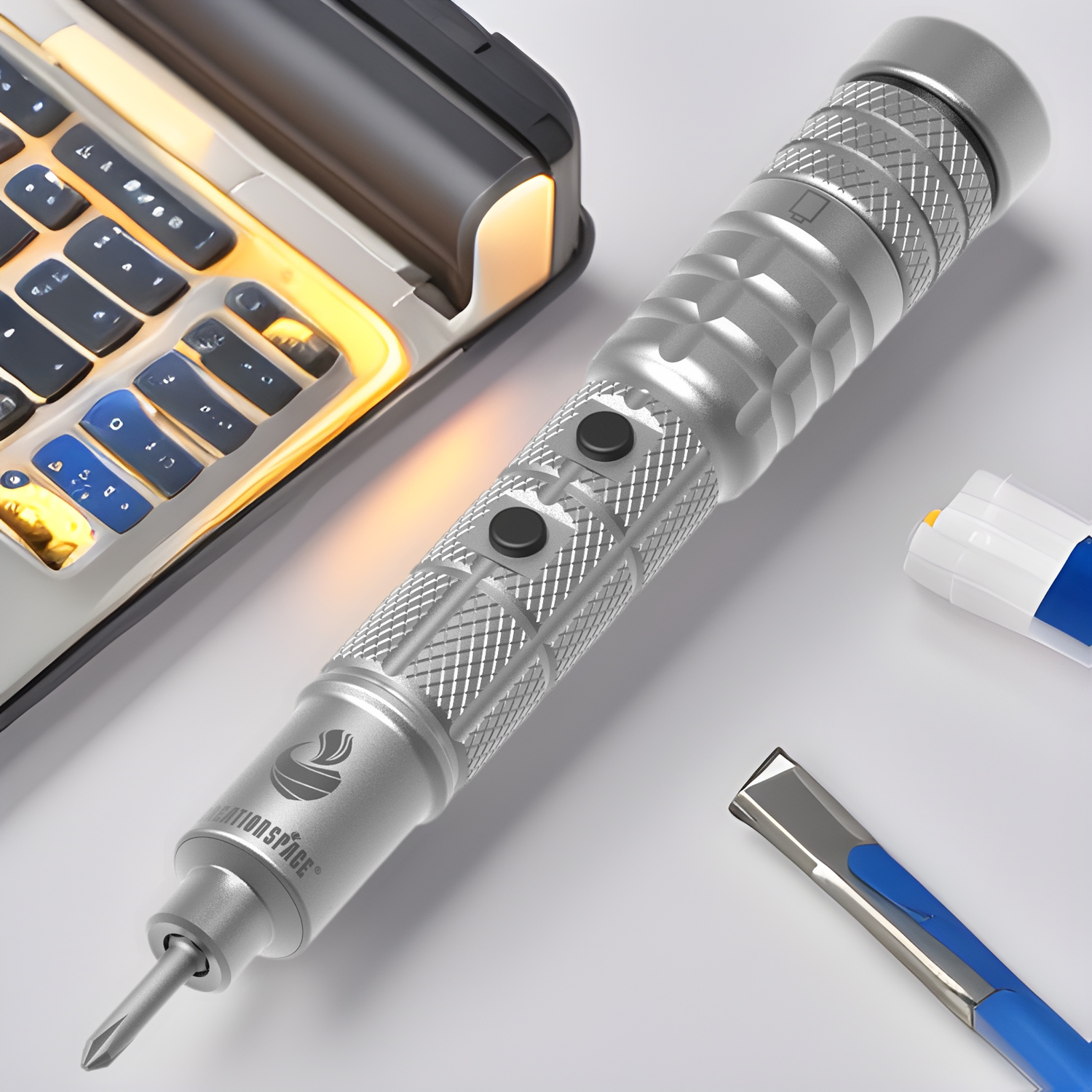 CreationSpace cross-border manufacturers CS0602A charging screwdriver suit glasses screwdriver