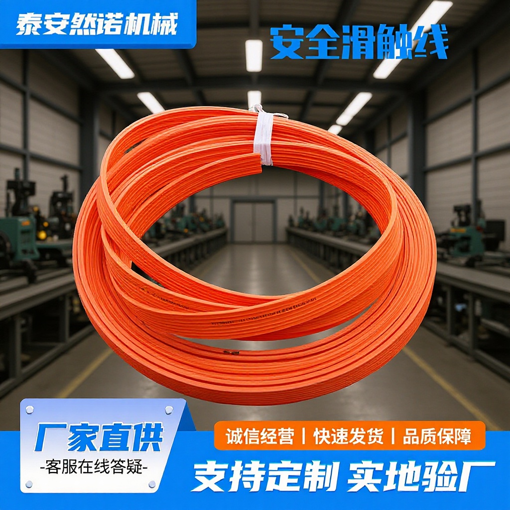 单级安全滑触线 3级4级起重机天车行车安全滑导轨DHG多级导电滑线