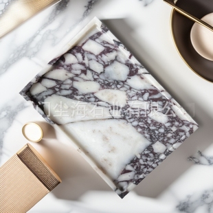 30x 20x 1.8CM Natural Luxury Stone Baogeli Rectangular Storage Tray Ornaments Home Hotel Desktop Decorations