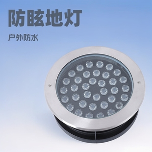 Underground Light Outdoor Waterproof Floor Light Led Embedded Stainless Steel Round Anti-Glare Ground Light Tree Light Outdoor
