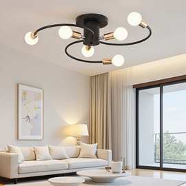 吸顶灯跨境北欧简约客厅书房中山灯具大全房间卧室创意餐厅吸顶灯