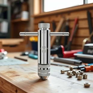 Adjustable Ratchet Hand Tap Wrench M3-M8 M5-M12 Short Long Wire Tapping Positive and Reverse Tapping Accessories